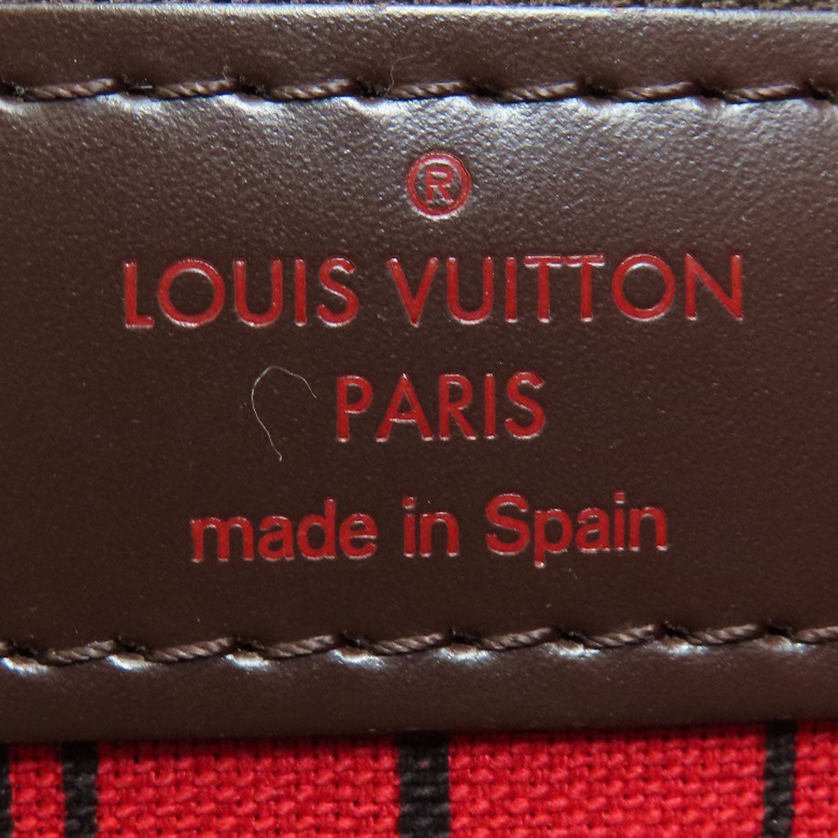 Louis Vuitton Neverfull                                      MM Damier Ebene