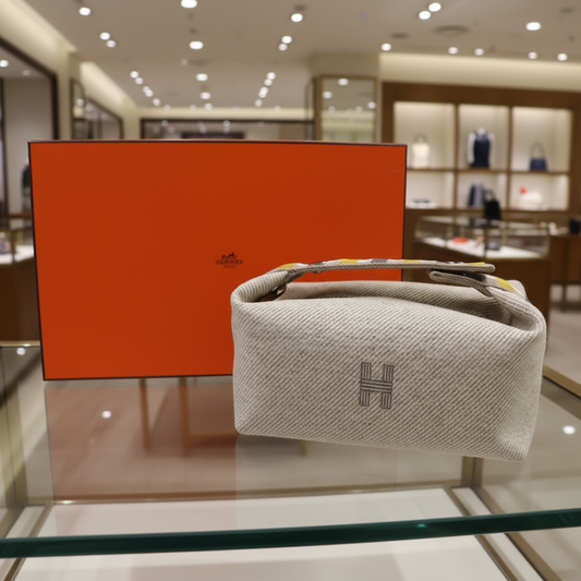 Hermès – Bride-à-Black PM OC Wool Pouch