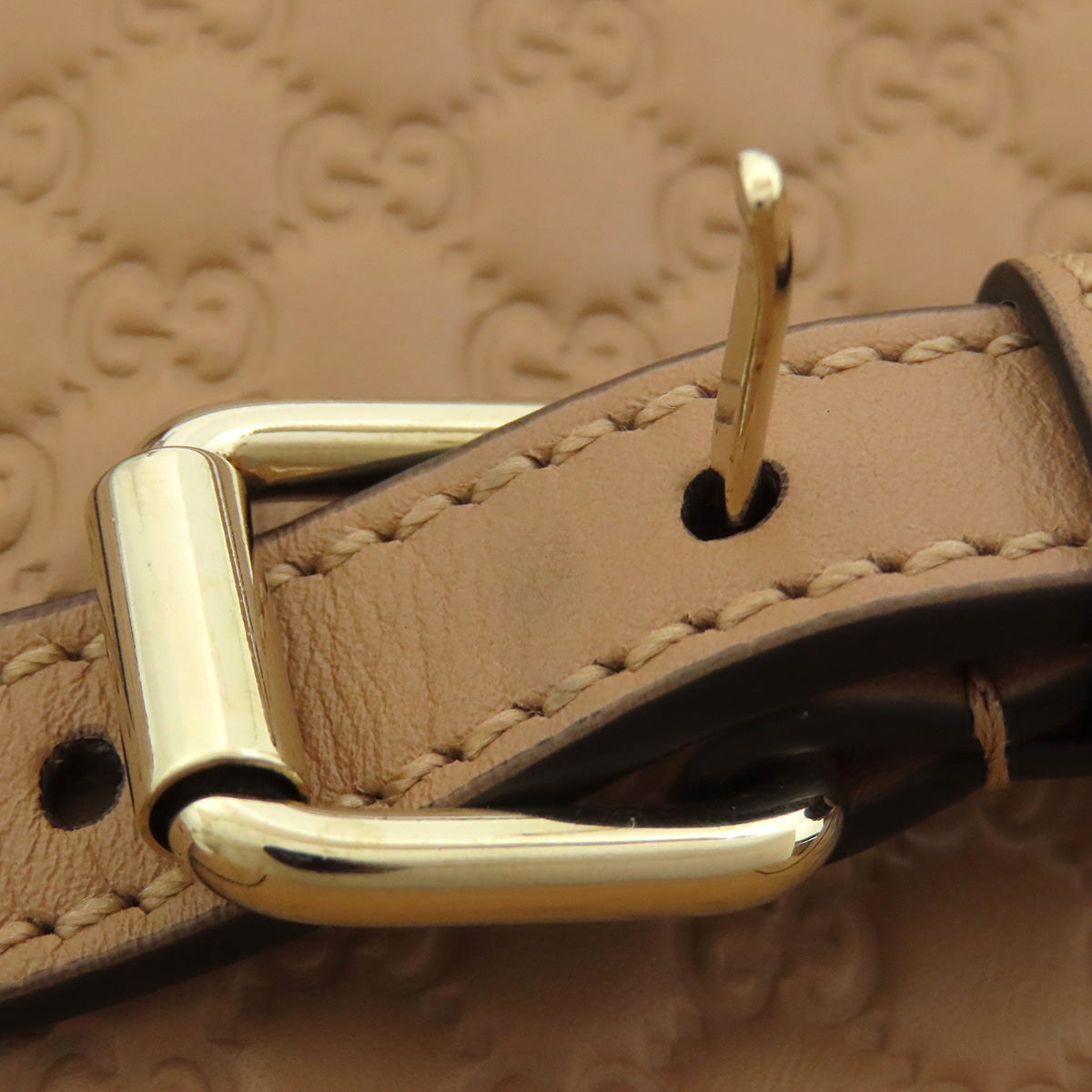 GUCCI GG Signature Microssima 2-Way  Detachable shoulder strap Italy 100% Authentic Pre-Owned AB+ Rank ✨Very Good ✨