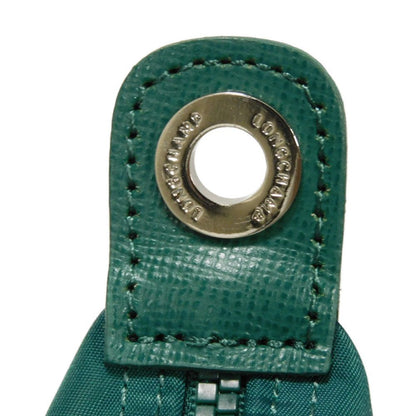 LONGCHAMP – Le Pliage Energy L Top Handle – Recycled Canvas Emerald – 100% Authentic ✨Very Good Pre-Owned Condition