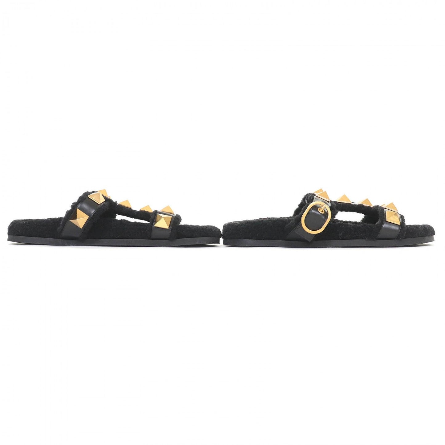 VALENTINO GARAVANI – Sandals – Leather Black – Pierpaolo Piccioli – 2021 – Size 39 – 100% Authentic SA Rank ✨ Excellent Pre-Owned