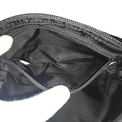 Prada Nylon Sling Bag Black – Introduced Late 1990s by Miuccia Prada – 100% Authentic Pre-Owned