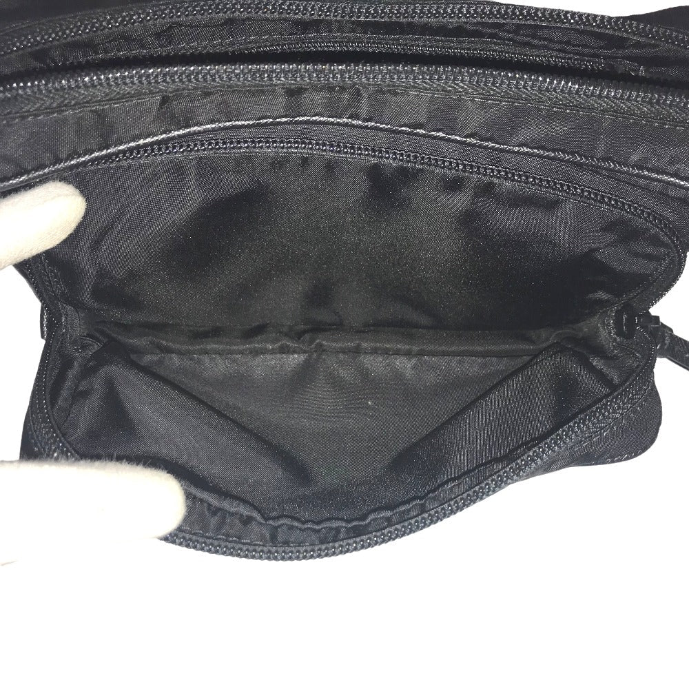 Prada Nylon Sling Bag Black – Introduced Late 1990s by Miuccia Prada – 100% Authentic Pre-Owned