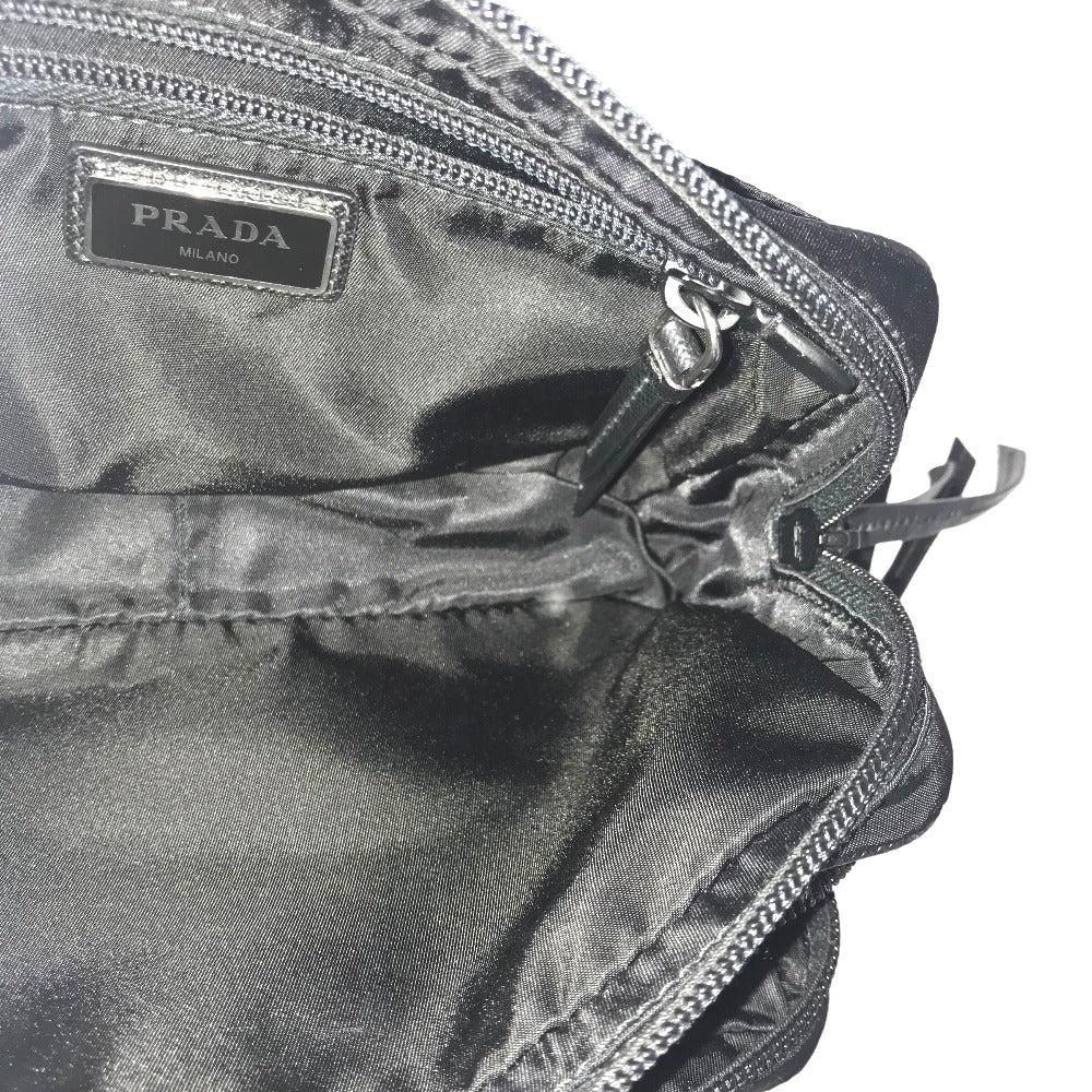 Prada Nylon Sling Bag Black – Introduced Late 1990s by Miuccia Prada – 100% Authentic Pre-Owned