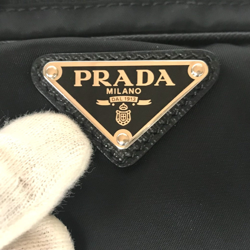 Prada Nylon Sling Bag Black – Introduced Late 1990s by Miuccia Prada – 100% Authentic Pre-Owned