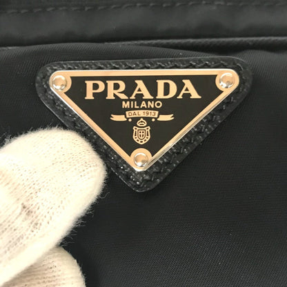 Prada Nylon Sling Bag Black – Introduced Late 1990s by Miuccia Prada – 100% Authentic Pre-Owned