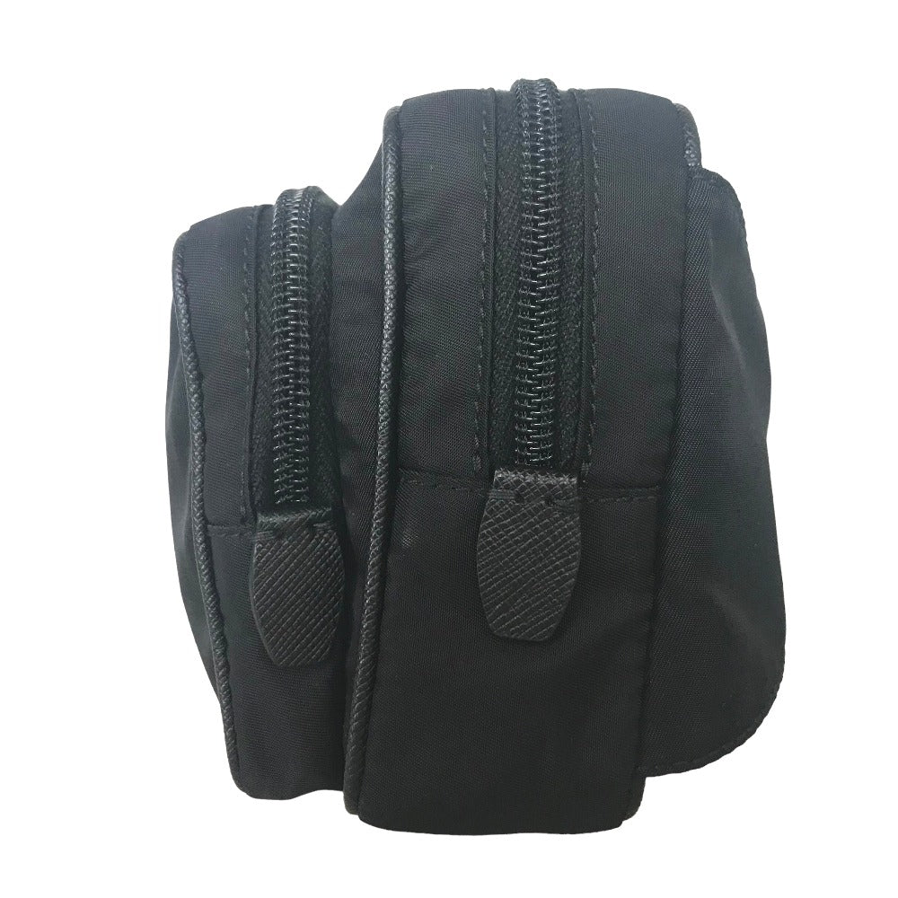 Prada Nylon Sling Bag Black – Introduced Late 1990s by Miuccia Prada – 100% Authentic Pre-Owned