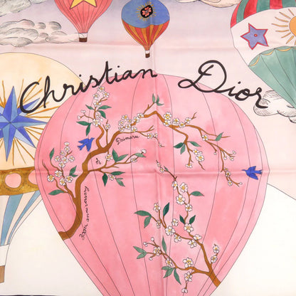 CHRISTIAN DIOR – Scarf – Balloon Print – John Galliano – c. 1999–2003 – 100% Authentic ✨Good Pre-Owned