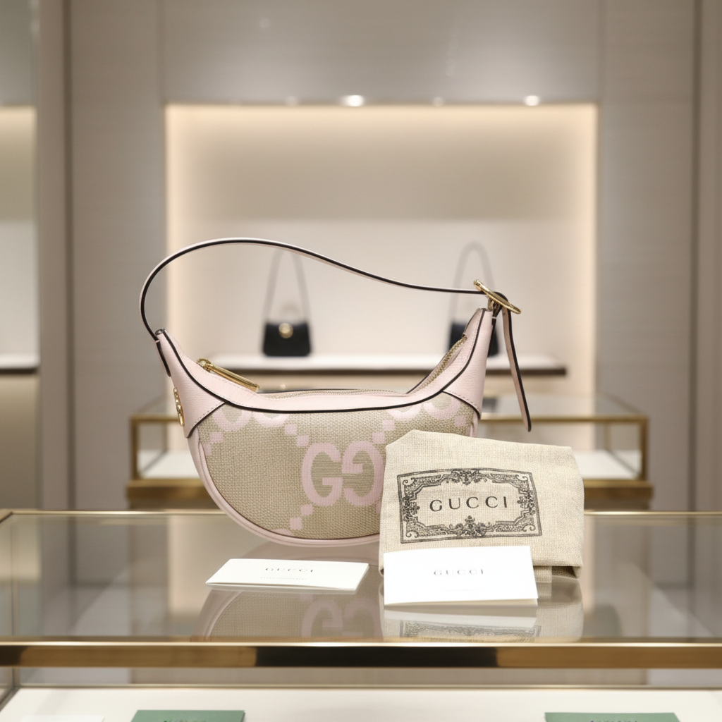 Gucci Mini Ophidia Jumbo GG Belt Bag