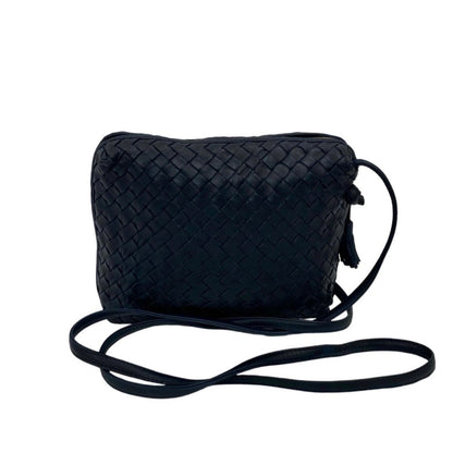 Bottega Veneta Intrecciato Leather Navy by Tomas Maier Era Mid 2010s 100% Authentic ✨ Excellent Pre-Owned