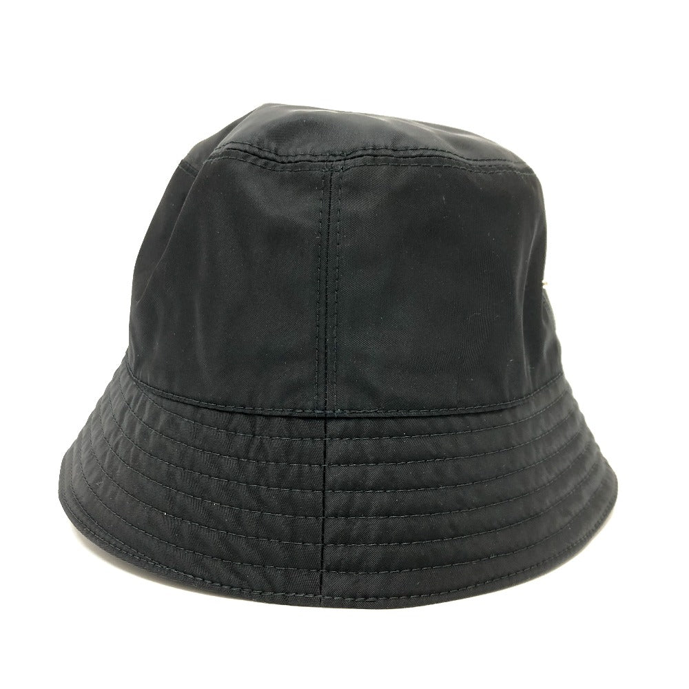 Prada Triangle Logo – Bucket Hat Introduced Late 1990s by Miuccia Prada – 100% Authentic Pre-Owned