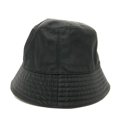 Prada Triangle Logo – Bucket Hat Introduced Late 1990s by Miuccia Prada – 100% Authentic Pre-Owned