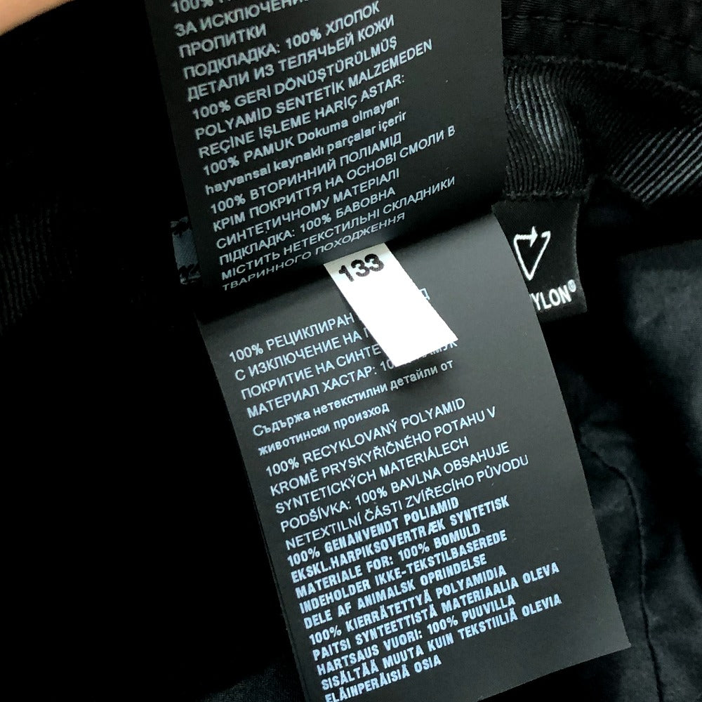 Prada Triangle Logo – Bucket Hat Introduced Late 1990s by Miuccia Prada – 100% Authentic Pre-Owned