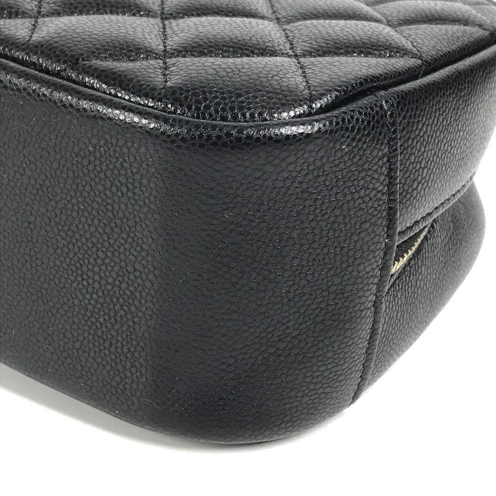 CHANEL – Pouch – CC COCO Mark Logo Matelassée– Karl Lagerfeld Era – Approx. 2018–2019 – 100% Authentic Pre-Owned                      SA Rank ✨ Excellent
