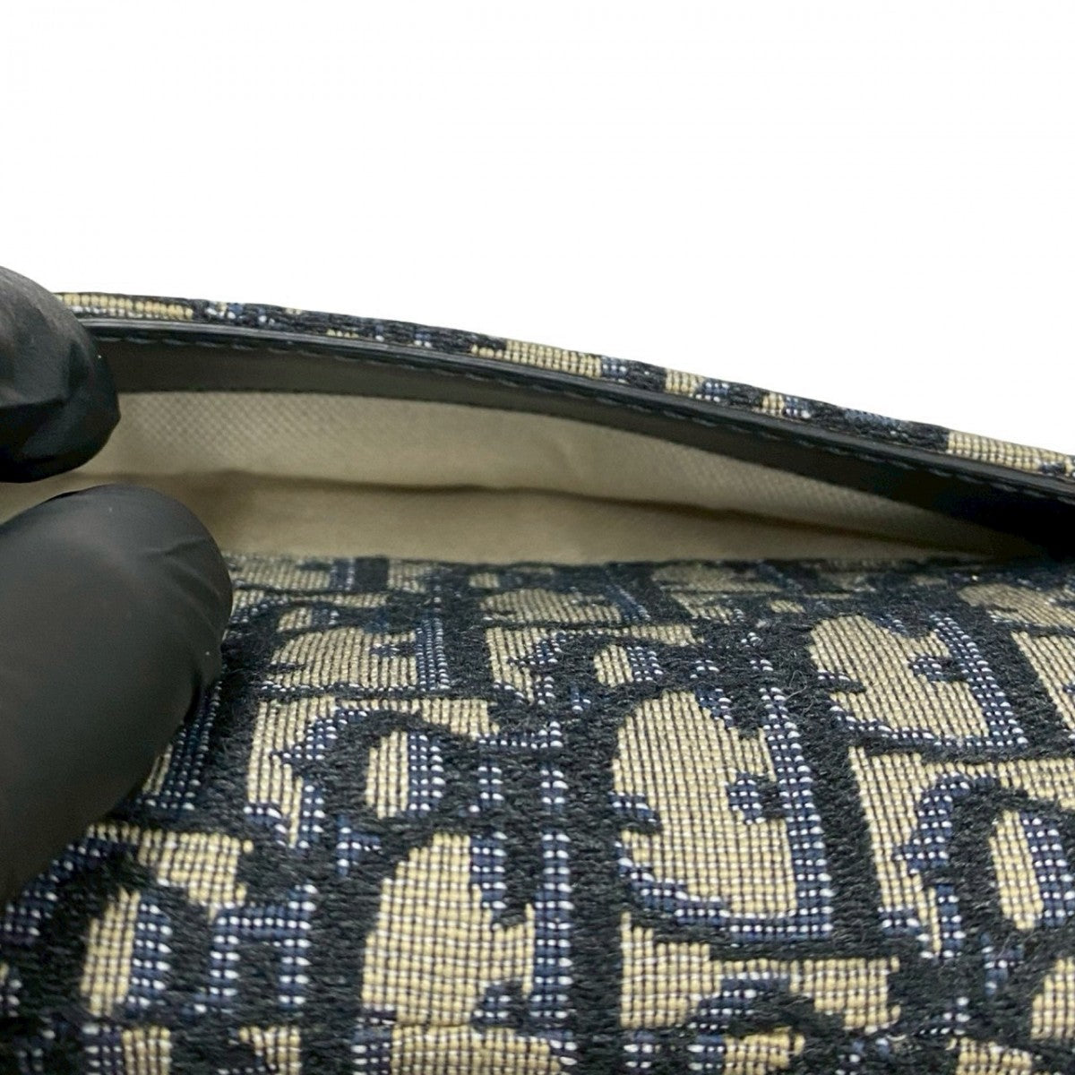 Christian Dior Oblique Saddle Bag (Reissue)
Leather, Canvas Navy Trotter Patern Oblique