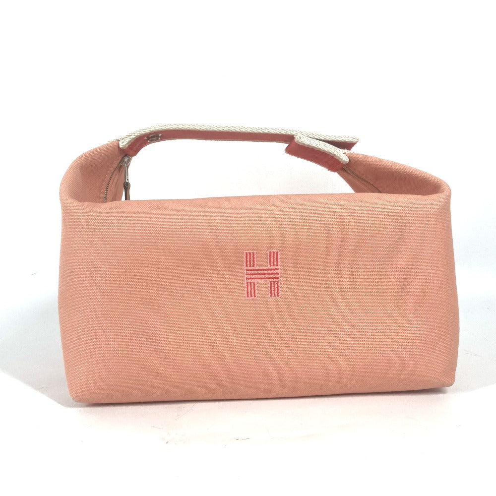 HERMÈS Bride-A-Black GM Canvas Handbag in Pink – 100% Authentic ✨Excellent Pre-Owned