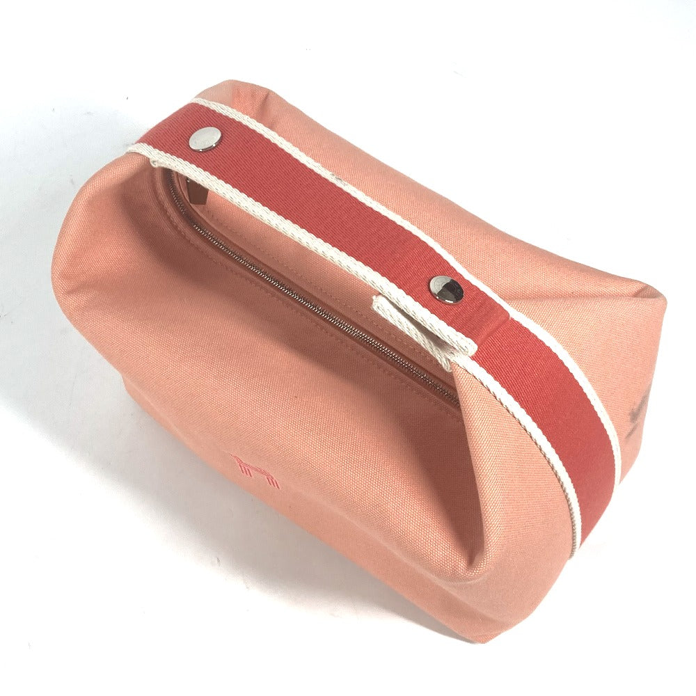 HERMÈS Bride-A-Black GM Canvas Handbag in Pink – 100% Authentic ✨Excellent Pre-Owned
