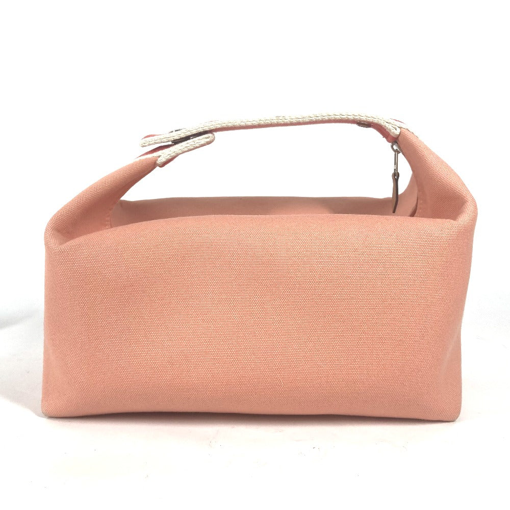 HERMÈS Bride-A-Black GM Canvas Handbag in Pink – 100% Authentic ✨Excellent Pre-Owned
