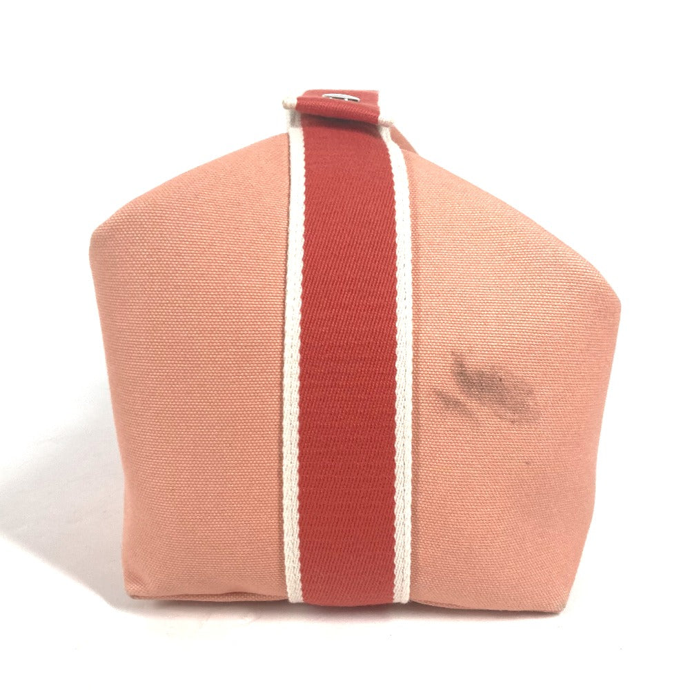 HERMÈS Bride-A-Black GM Canvas Handbag in Pink – 100% Authentic ✨Excellent Pre-Owned