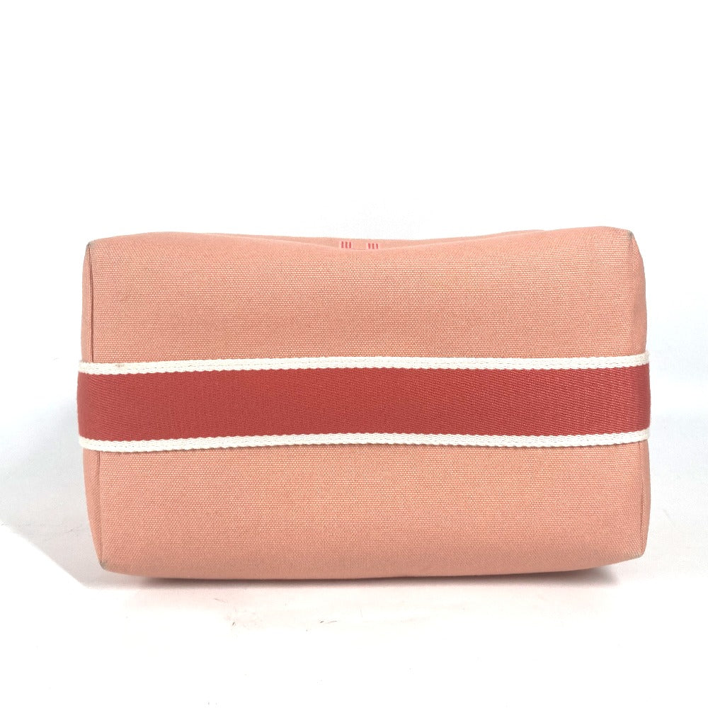 HERMÈS Bride-A-Black GM Canvas Handbag in Pink – 100% Authentic ✨Excellent Pre-Owned