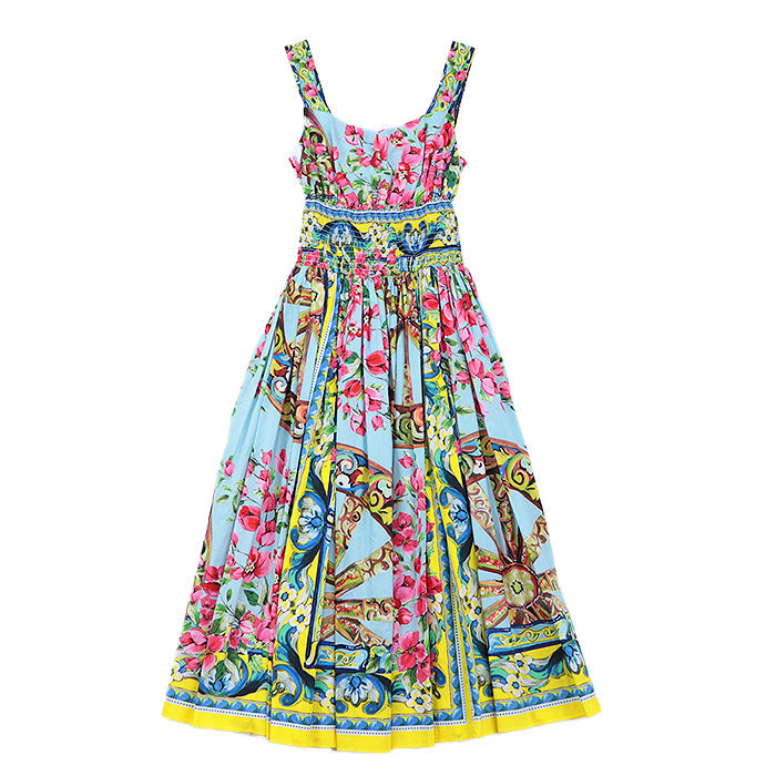 DOLCE & GABBANA – Sundress – Model No. F6JS7T – Domenico Dolce & Stefano Gabbana – 2020s – 100% Authentic Pre-Owned