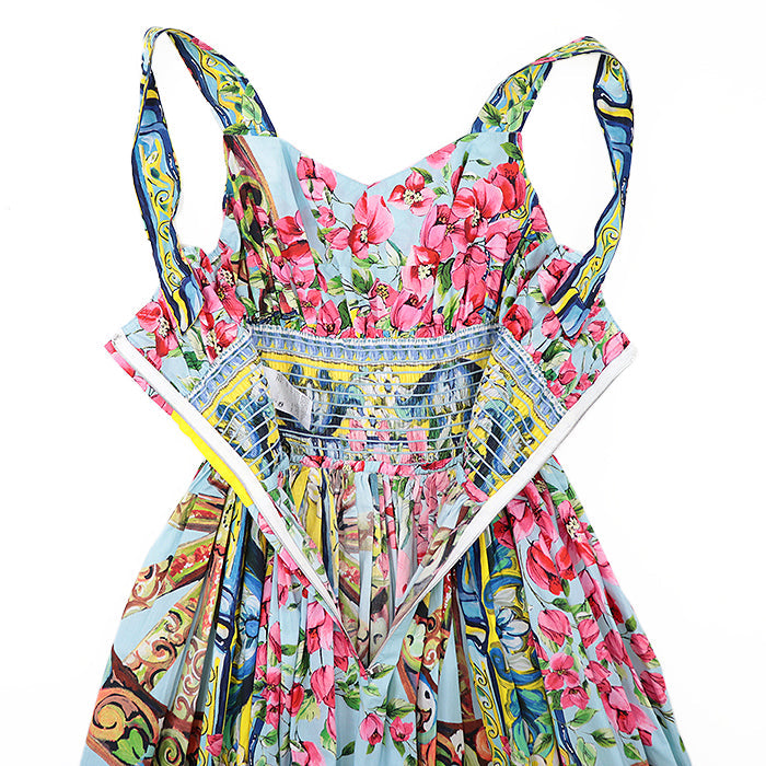 DOLCE & GABBANA – Sundress – Model No. F6JS7T – Domenico Dolce & Stefano Gabbana – 2020s – 100% Authentic Pre-Owned