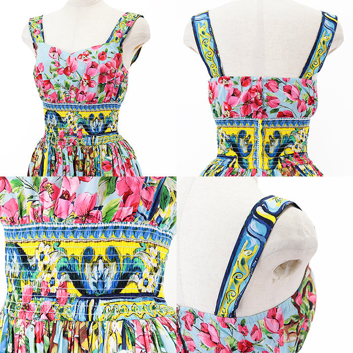 DOLCE & GABBANA – Sundress – Model No. F6JS7T – Domenico Dolce & Stefano Gabbana – 2020s – 100% Authentic Pre-Owned
