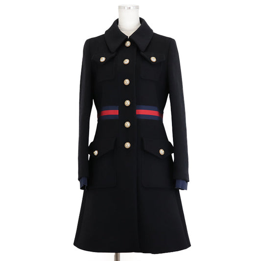GUCCI – Wool Belted Coat – by Alessandro Michele – 2018 – 100% Authentic ✨Very Good Pre-Owned