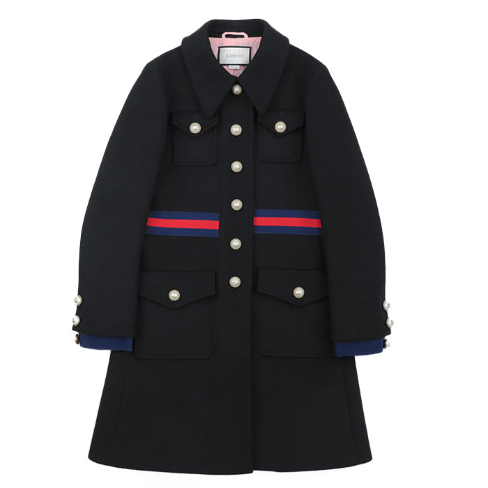 GUCCI – Wool Belted Coat – by Alessandro Michele – 2018 – 100% Authentic ✨Very Good Pre-Owned