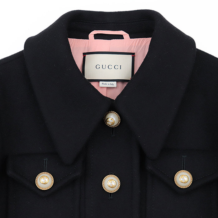 GUCCI – Wool Belted Coat – by Alessandro Michele – 2018 – 100% Authentic ✨Very Good Pre-Owned
