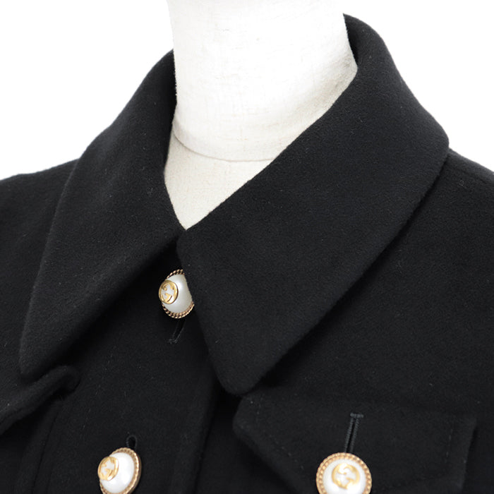 GUCCI – Wool Belted Coat – by Alessandro Michele – 2018 – 100% Authentic ✨Very Good Pre-Owned
