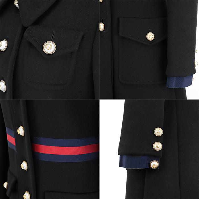 GUCCI – Wool Belted Coat – by Alessandro Michele – 2018 – 100% Authentic ✨Very Good Pre-Owned