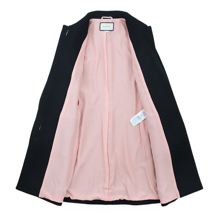 GUCCI – Wool Belted Coat – by Alessandro Michele – 2018 – 100% Authentic ✨Very Good Pre-Owned