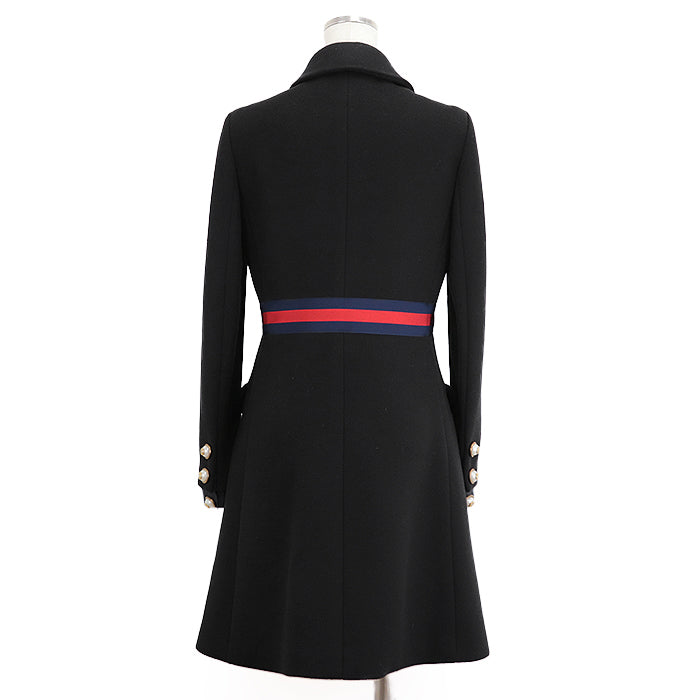 GUCCI – Wool Belted Coat – by Alessandro Michele – 2018 – 100% Authentic ✨Very Good Pre-Owned