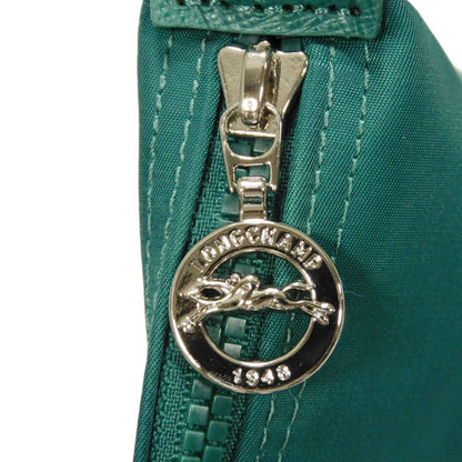 LONGCHAMP – Le Pliage Energy L Top Handle – Recycled Canvas Emerald – 100% Authentic ✨Very Good Pre-Owned Condition