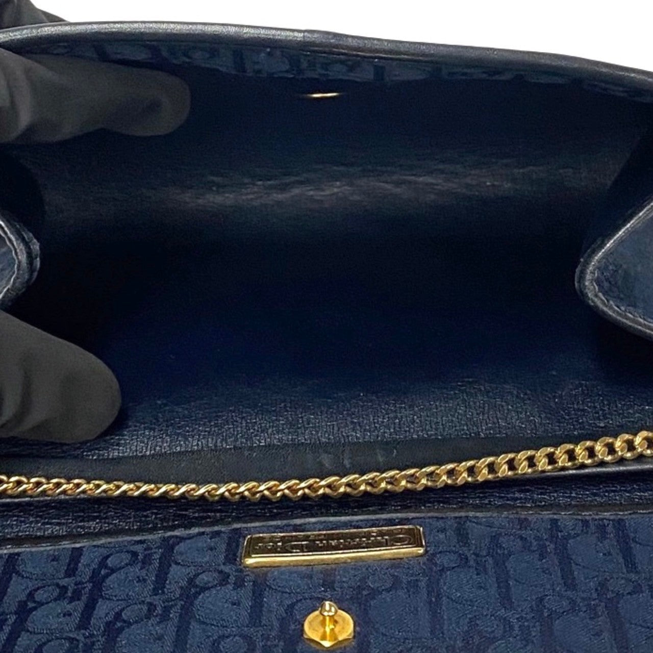 Christian Dior     Trotter Canvas by  John Galliano – Early 2000s – Made in France – 100% Authentic Pre-Owned