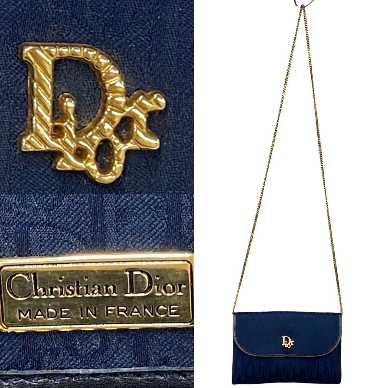 Christian Dior     Trotter Canvas by  John Galliano – Early 2000s – Made in France – 100% Authentic Pre-Owned
