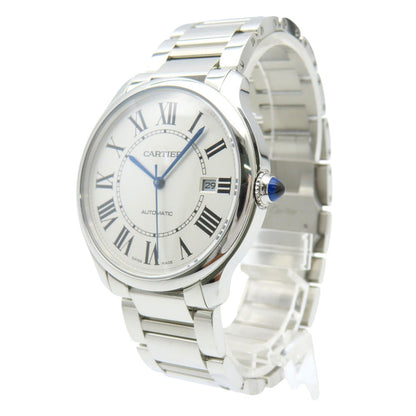 Cartier Ronde Must  Silver Dial Mechanical Automatic Switzerland 100% Authentic Pre-Owned ✨