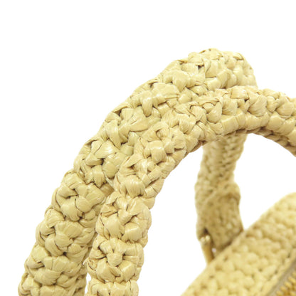 MIU MIU – Raffia 2WAY Handbag – Miuccia Prada  – 100% Authentic Pre-Owned ✨