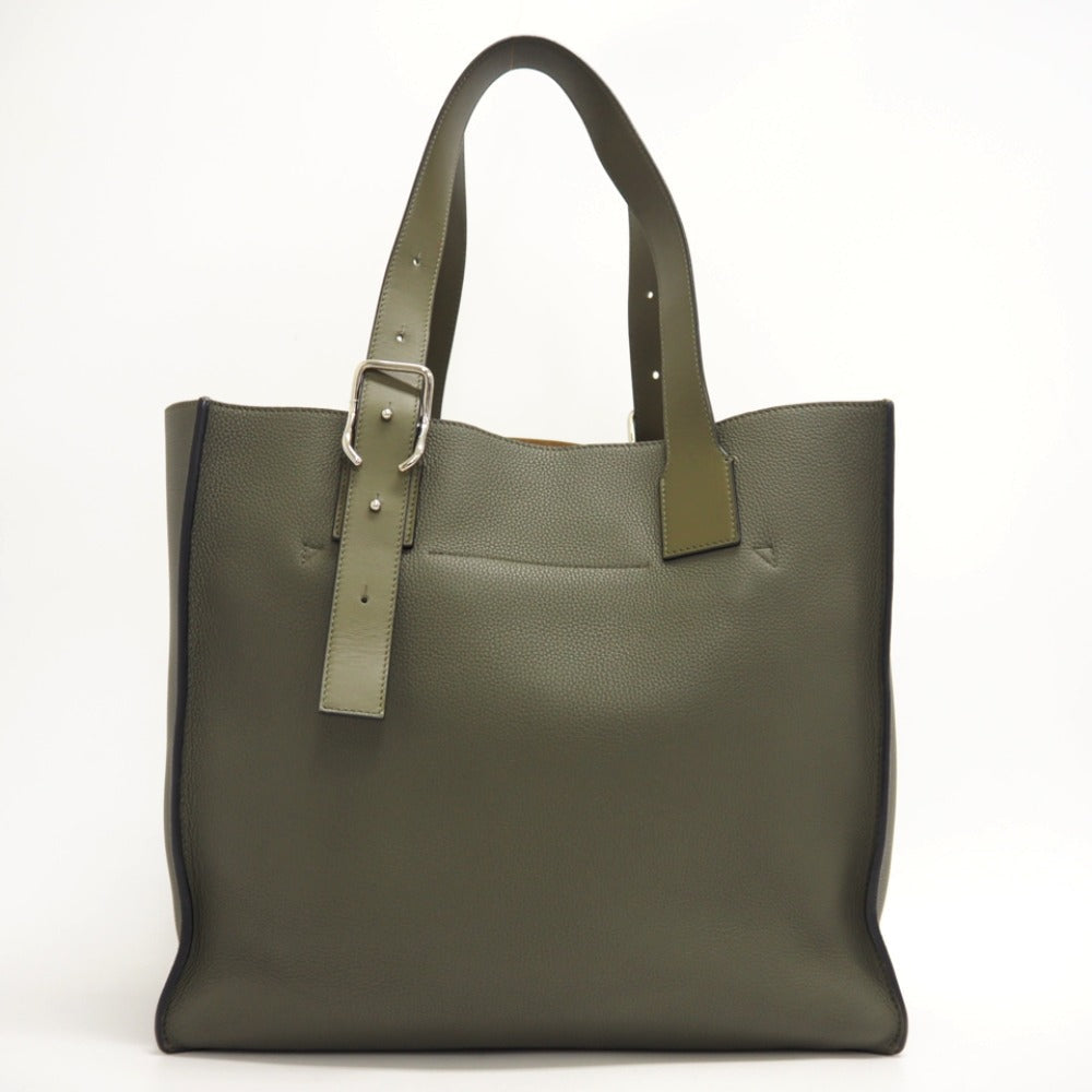 LOEWE – Tote Bag – Anagram Buckle Tote Jonathan Anderson – 2015 – 100% Authentic AB Rank Very✨Good Pre-Owned