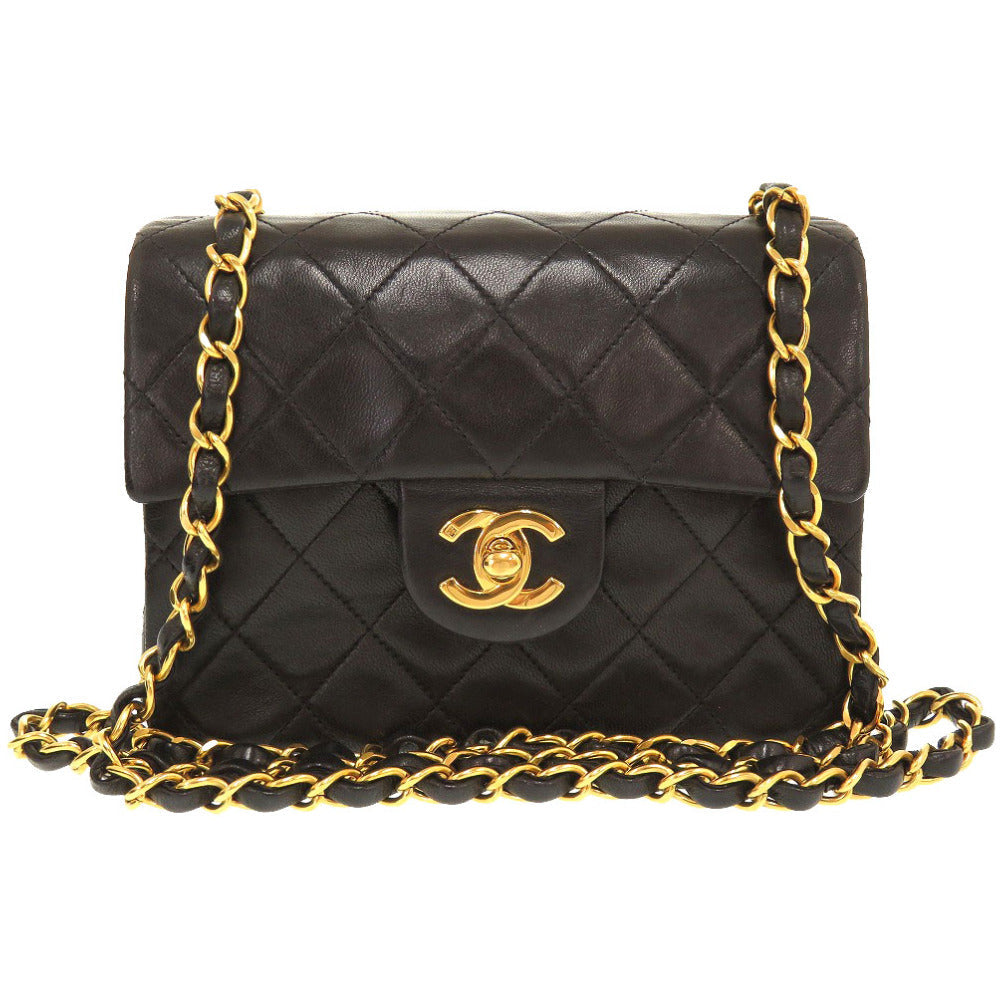 CHANEL Mini Matelassée– Karl Lagerfeld Era – Approx. Early 1990s – 100% Authentic Pre-Owned B Rank ✨ Good Vintage