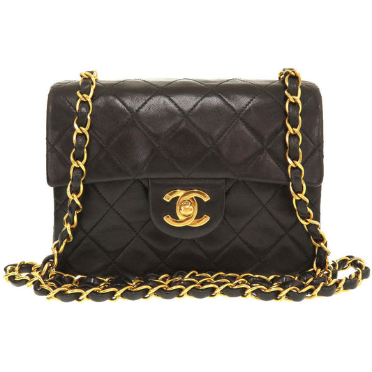 CHANEL Mini Matelassée– Karl Lagerfeld Era – Approx. Early 1990s – 100% Authentic Pre-Owned B Rank ✨ Good Vintage