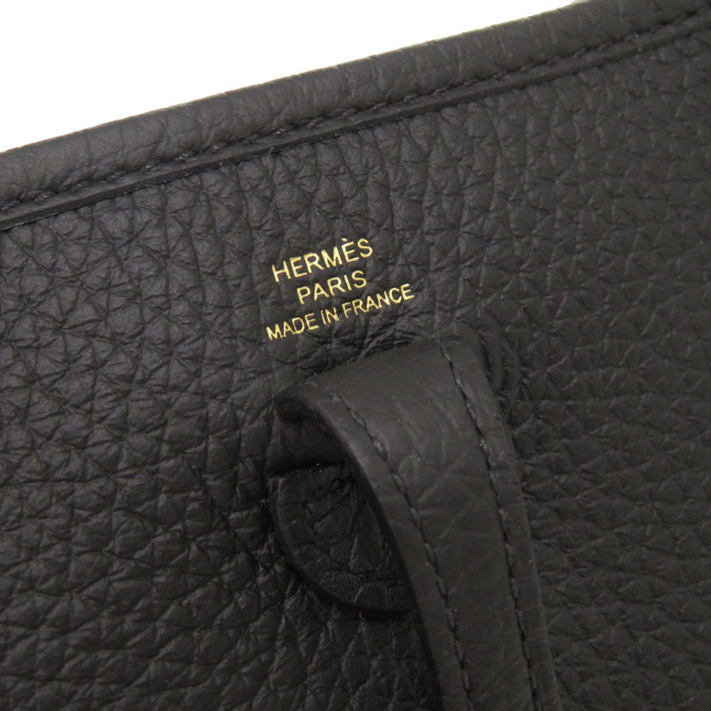 HERMÈS Evelyne TPM Amazone – Taurillon Clémence Black Jean-Paul Gaultier Era 2024 (W Stamp) 100% Authentic Pre-Owned ✨