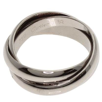 CARTIER – Trinity Ring #52 – 18K White Gold – Women – 100% Authentic ✨Excellent Pre-Owned Condition