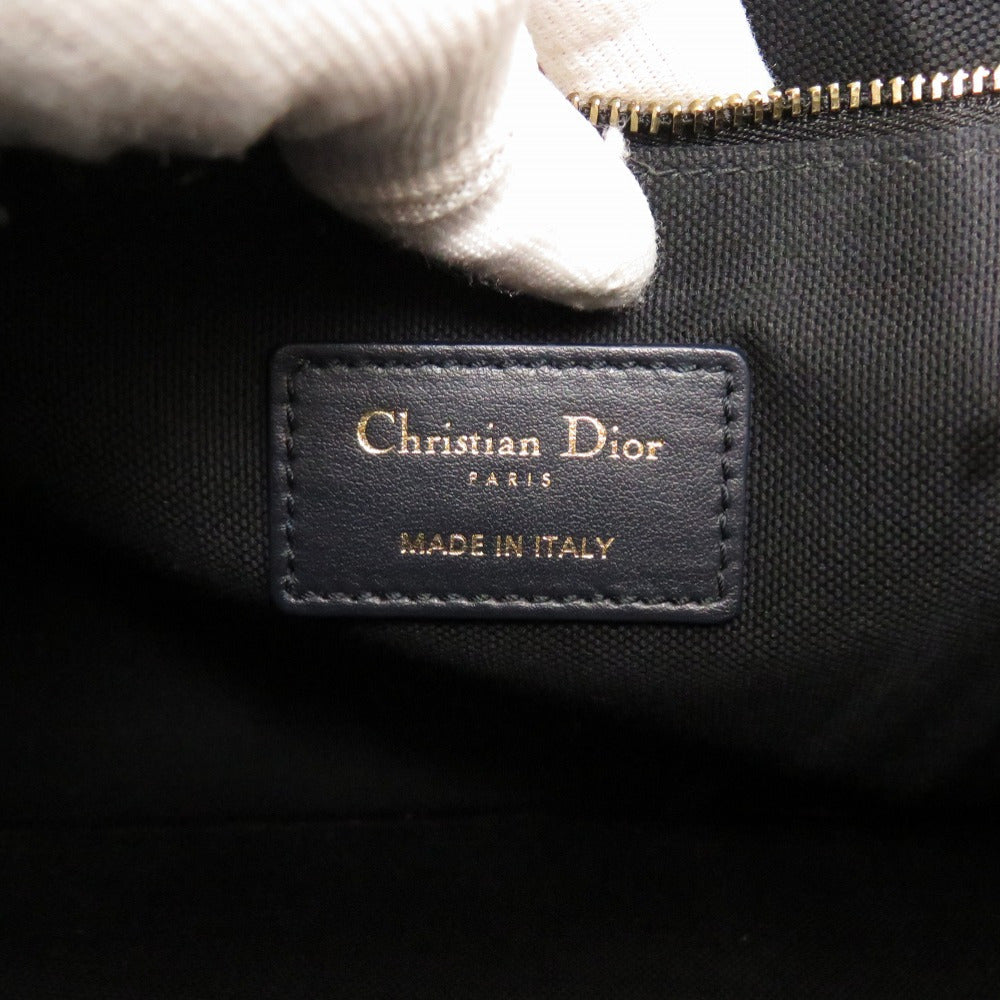 Christian Dior Oblique Book Tote                  Canvas & Leather