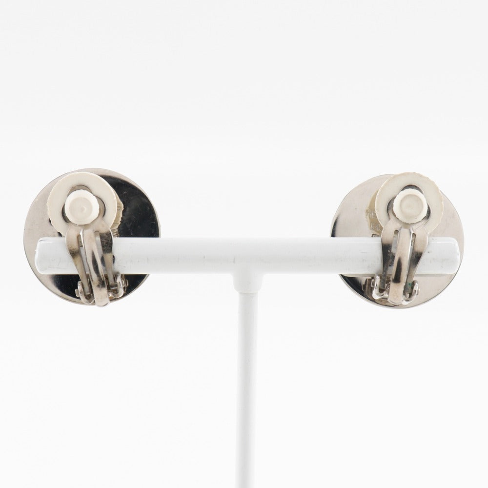 HERMÈS – BIJOUTERIE FANTAISIE “Série” Earrings Metallic Silver 100% Authentic Pre-Owned ✨ Excellent Condition