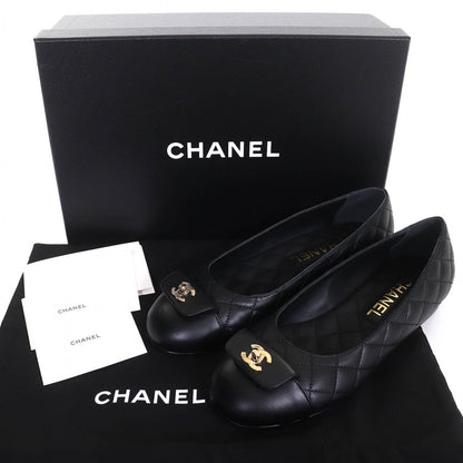CHANEL Ballerinas Black Leather – Size 36 – Fall/Winter 2024 (Boutique) collection from CHANEL. – 100% Authentic Pre-Owned Fall/Winter 2024 S Rank ✨Like New✨