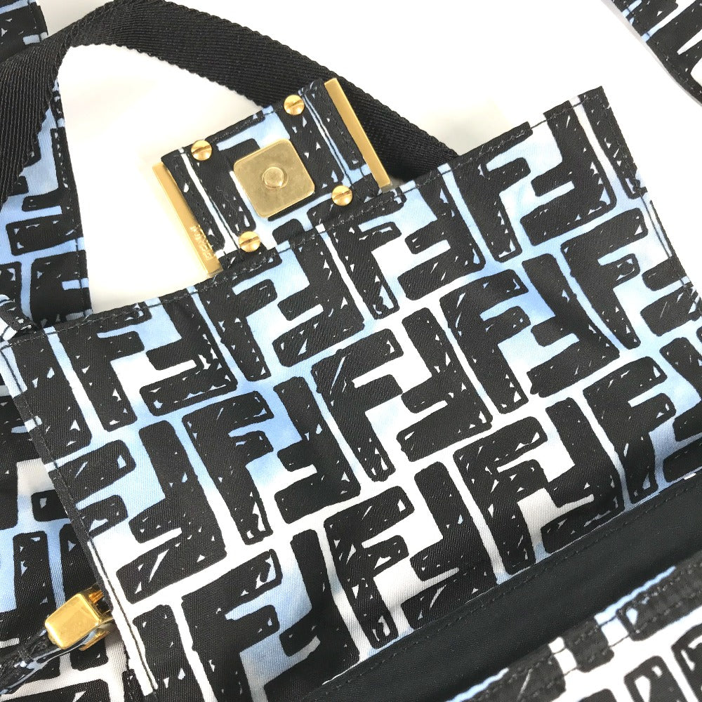 FENDI – Zucca Baguette Mini Joshua Vides Collaboration – 2020 – 100% Authentic Pre-Owned ✨Near New