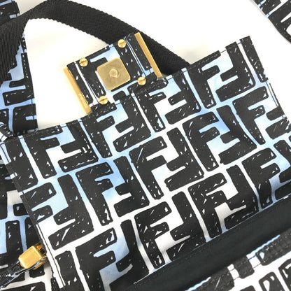 FENDI – Zucca Baguette Mini Joshua Vides Collaboration – 2020 – 100% Authentic Pre-Owned ✨Near New