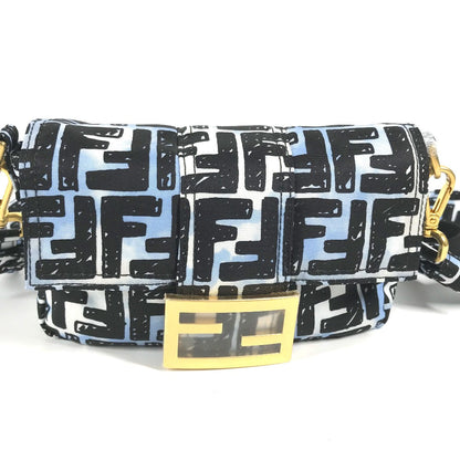 FENDI – Zucca Baguette Mini Joshua Vides Collaboration – 2020 – 100% Authentic Pre-Owned ✨Near New